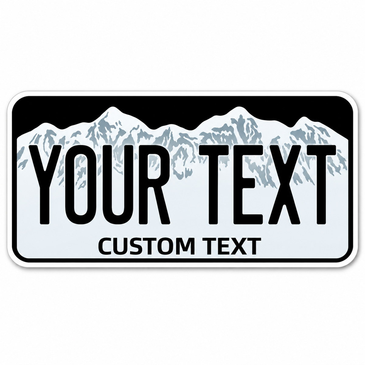 Mountain Range Plate