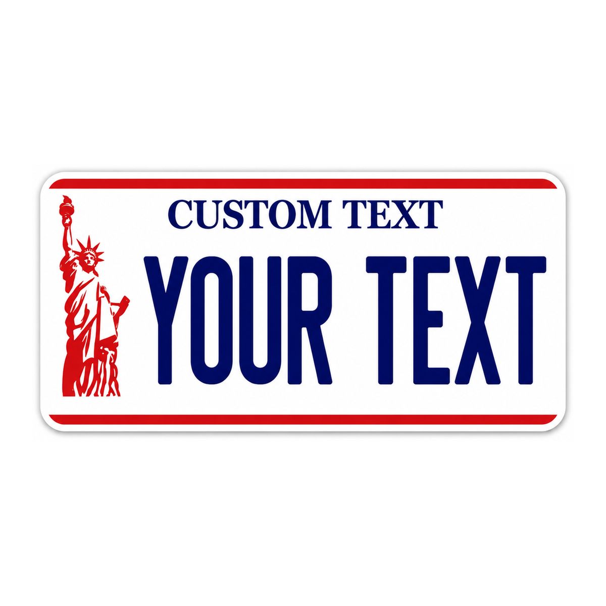 New York Plate